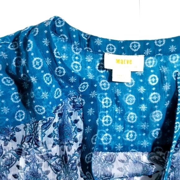 ANTHROPOLOGIE Maeve Mandie Tunic Dress Size M - Picture 8 of 11